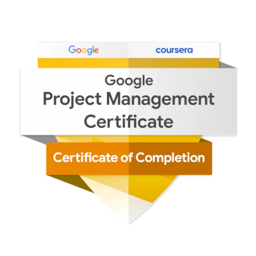 Google Project Management Badge
